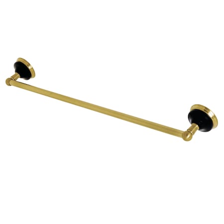Kingston Brass BA9111BB Water Onyx 24" Towel Bar, Brushed Brass BA9111BB